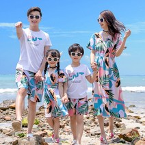 신혼여행 커플 옷 여름 의류 남성 내 드레스 원 비치 하이난 허니문 휴가 여행 여성 전신 원피스