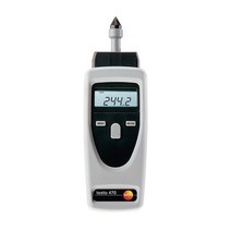 TESTO 470 접촉 비접촉 듀얼 회전계 RPM 측정기, 1개