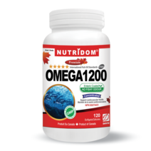 캐나다 프리미엄 알티지 오메가 | 뉴트리돔 캐나다산 RTG 오메가3 1000mg 120 소프트젤 | EPA 400mg DHA 200mg | 캐나다직배송 by 카포리아