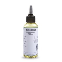 자연의숲 포도씨 오일 천연 원료 바디오일, 1병, 100ml