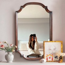 인테리어 벽거울 드레스룸 침실 전신거울 북유럽 예쁜 현관, 기타, 50*80cm 터치 led