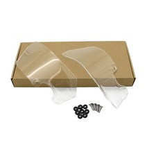 오토바이 튜닝 레이싱엔진 가스켓BMW R1200GS Adventure 04-12 앞 유리 윈드 스크린 플레이트 사이드 패널 R 1200 GS ADV 2004-2012 2005, 투명한