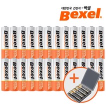 벡셀 건전지 벌크 알카라인 [사은품 건전지 케이스 증정] AA AAA C D 9V 선택가능, 06 벡셀 알카라인 벌크 AAA 12알, 12개
