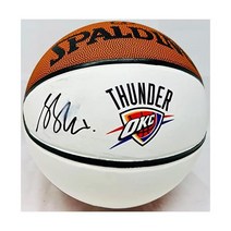 오클라호마 시티 썬더 샤이 길게우스-알렉산더 사인 로고 농구광 - 농구공