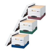 [∂LL7] 뱅커스박스 Presto 파일(2개입) 서류함 화일 정리 문서함 보관상자 보관함_h§eEA, §ff_블루(17243)