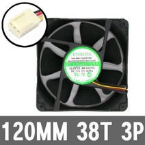 120MM 3P 고풍량 서버용 시스템 케이스 컴퓨터쿨러팬, 상세페이지 참조