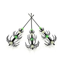 피싱템 생미끼 무늬오징어 블랙타이거 야엔바늘 문어 호래기 쭈꾸미 생새우 낚시 채비 바늘, 피싱템 블랙타이거 야엔바늘, 1개