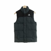 아디다스스포츠 그레이 덕다운 패딩조끼 남자 XS 1867