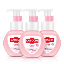 랩신 컬러체인징 핸드워시 용기 베리향, 250ml, 3개