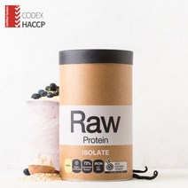 [아마조니아] Raw 천연 단백질 아이솔레이트, 1kg, 바닐라, 1개