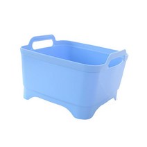 다용도 물빠짐 설거지통 주방설겆이통, 푸른 색