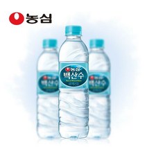 농심 백산수, 500ml, 20개