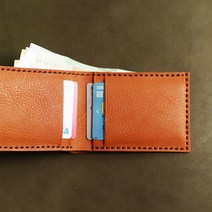 수제 공방 가죽 지폐 카드지갑 반지갑 심플한 특별한 선물 미르바탄