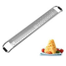 치즈 그라인더 치즈 그레이터 justdolife 치즈 zester 휴대용 스테인레스 레몬 치즈 야채 과일 zester grater 필러 슬라이서 주방 도구 citrus, 은
