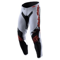 트로이리디자인 Troy Lee Designs Offroad Motocross 더트 바이크 ATV 오토바이 파워스포츠 레이싱 팬츠 남성용 GP 아이콘 블랙 그레이, 32 Regular, Astro Light Gray/Orange