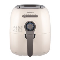 쿠쿠 레트로 에어프라이어 2.9L CAF-C0510DB DW, 베이지