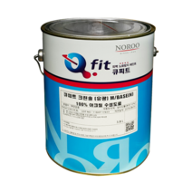 노루페인트 크린솔 무광 4리터 친환경 내외부 아크릭페인트, 보라1