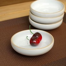 소야 여주도자기 아름 화이트 오목찬기 그릇 2호 여주도자기 그릇세트 도자기그릇 반찬접시 핸드메이드그릇, 상품선택