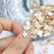 자연석 인조 진주 보석 파츠 조각 DIY 공예 인테리어 쥬얼리 만들기 목걸이 제작 도구 자재