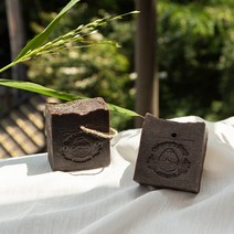 그래니스 주방 비누 천연 수제 커피분말 키친솝 부엌비누 설거지비누 키친바, 실용 비누망
