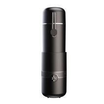 Elesky 차량용 커피 포트 가열 쿨링 USB 휴대용 보온보냉 텀블러 사계절 통용 밀티 가정용 차량용 전기포트, AR-CZ03-블랙