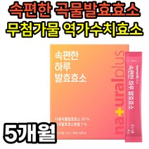 역가수치 곡물발효효소 분말 30포 아밀라아제 5통 무첨가물 프로테아제 혼합유산균 효능 추천