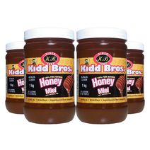 수입꿀 1kg 캐나다 록키 전통 자연꿀 Pure Natural Honey, 4개