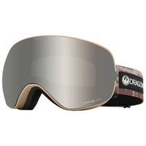드래곤 얼라이언스 Dragon Alliance 스키 고글 X2S Bonus, Lumalens 실버 이온/CAT3+앰버/C