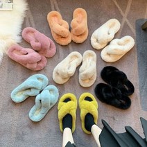 [알티피아] 우먼 스타일 패션 털슬리퍼 겨울 따뜻한 여자 실내화