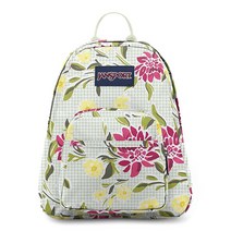 JanSport 하프 파인트 백팩 8피트 플로럴, One Size, Garden Tea Party