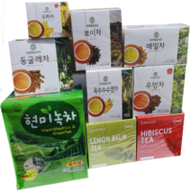 허브앤티 구수한 티백 차류 100T 9종, 허브앤티 우엉차(국산)100T