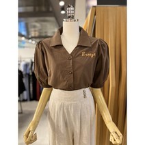 ab.fz 봉긋퍼프 자수 블라우스 ABXX2HB37E US