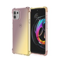 모토로라 모토 G50 5G 투명 레인보우 범퍼 케이스