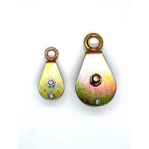 도르래 금색도르래 금속도르래 로프용도르래 로프도르래 회전도르래, 1-1/4