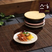 쭈bapha_소야도자기 여주 이천 나예 소유접시 그릇 1호 도기식기 앞접시 예쁜 한식 반찬 찬기 요리 디저트♥LtMS, ♥LtMS다크코발트