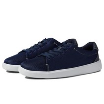 Clarks 남성용 Cambro 로우 스니커즈 네이비 텍스타일 9