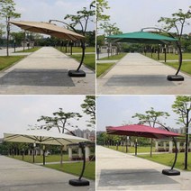 오만국 초대형 방수 파라솔 리조트파라솔 호텔파라솔 대형파라솔, 1박스, 그린