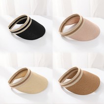 더아르엠 1+1 햇빛차단 여성썬캡 시원한 여름모자