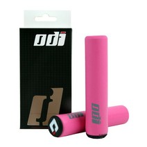 저렴한 Mtb 자전거 그립 강력한 지지 핸들 바 커버 소프트 Bmx 잠금 엔드 부품 2 개, 08 ODI Pink