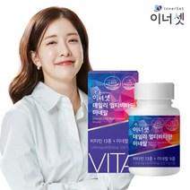 이너셋 데일리 멀티비타민 미네랄 2개월분 60정X1박스 휴온스 복합 종합 온가족 패밀리, 단일속성