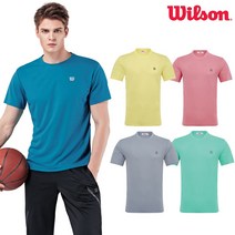 윌슨 반팔티 TRS_5351-76 라운드 테니스 배드민턴