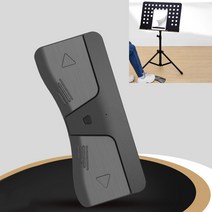 사일런트 어쿠스틱 기타 Music Page Turner Pedal Foot Guitar Sheet Flipping Portable Silent for Piano, 한개옵션0