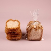 이엘컴퍼니 도톰한 2겹 식빵 아크릴 수세미, 6개