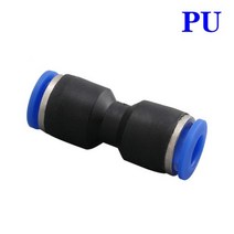 공압 피팅 PY/PU/PV/PE 워터 파이프 및 커넥터 직접 추력 4 16mm/ PK 플라스틱 호스 퀵 커플 링, PU_4MM