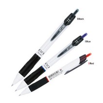 제트라인 0.5mm 부드러운 초저점도 유성볼펜 잘써지는, 흑색