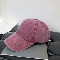 모자 여성은 오래된 세척 복고풍 소프트 탑 캡 곡선 챙이 야구 모자 여성 거리 회색 모자를