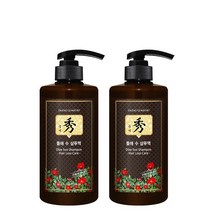 [댕기머리]들애수 샴푸 500ml 2개, 없음