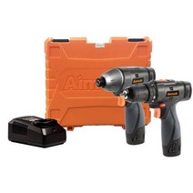 Aimsak 쉬운 DIY 10.8V 임팩드라이버 드릴충전세트 드릴콤보 견고한내구성