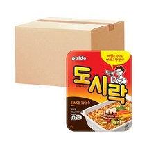 팔도 도시락 컵라면 86g 12개입(BOX) 맛있는 라면 즉석 한끼 간식 밥 라멘 점심 박스 면 추천 종류 가격 차박 음식 여행 캠핑 야식