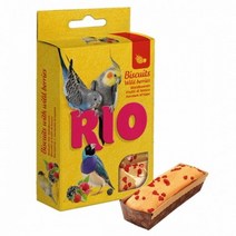 22190 리오 영양 비스킷 산딸기 (5개입) / 새 앵무새 사료 먹이 모이 간식.리오, 상세설명 참조